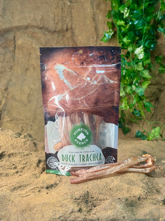 Duck Trachea Bag of 15 Dog Chew - Natural Single Ingredient