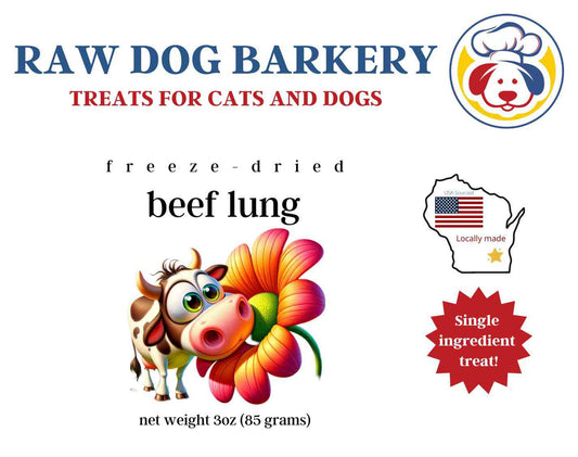 Beef Lung Freeze Dried