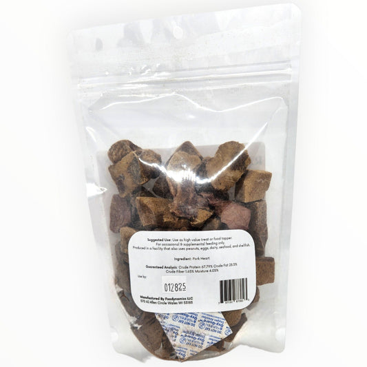 Pork Hearts Freeze-Dried