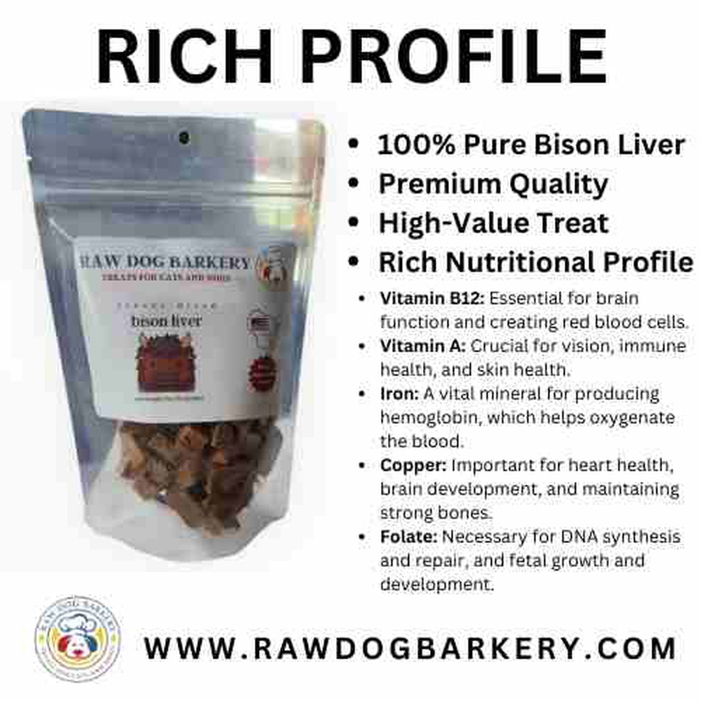 Bison Liver Freeze-Dried