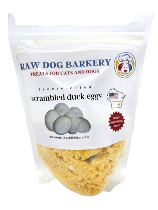 Ducks Eggs Scrambled Freeze-Dired