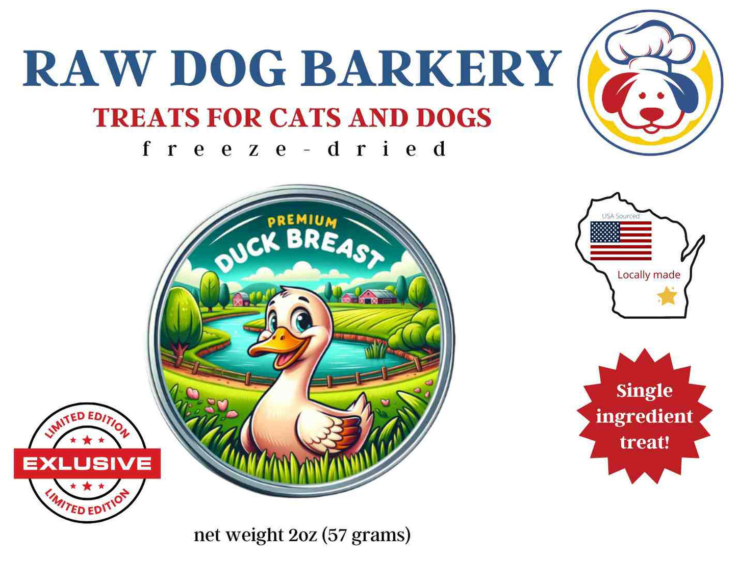 Duck Breast Freeze-Dried