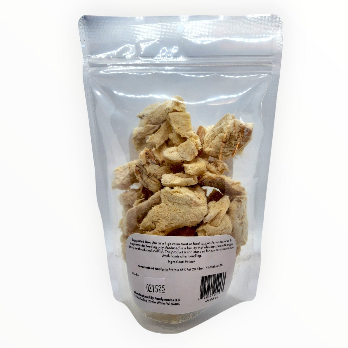 Wild Caught Alaskan Whitefish Freeze-Dried