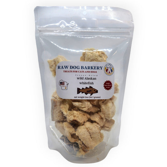 Wild Caught Alaskan Whitefish Freeze-Dried