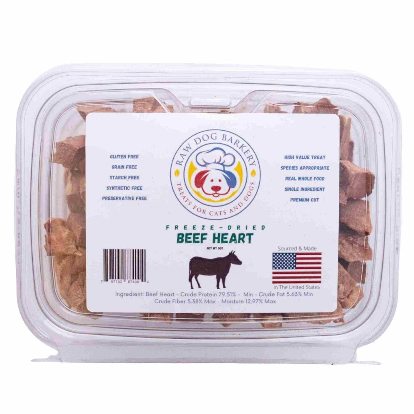 Beef Heart Freeze-Dried