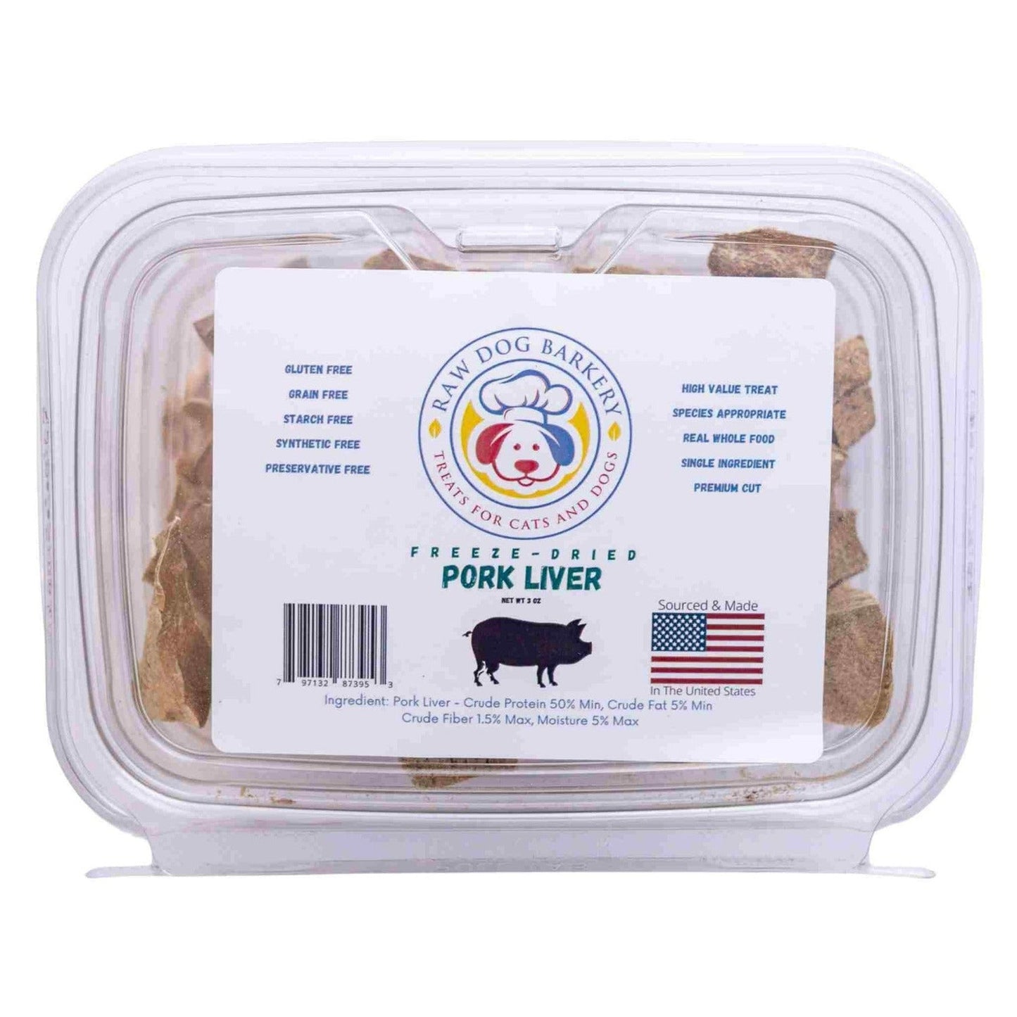 Pork Liver Freeze-Dried