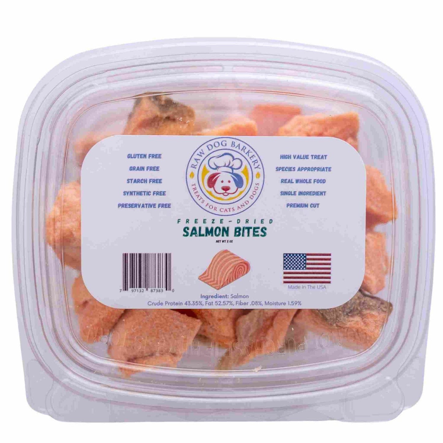 Salmon Bites - Freeze Dried