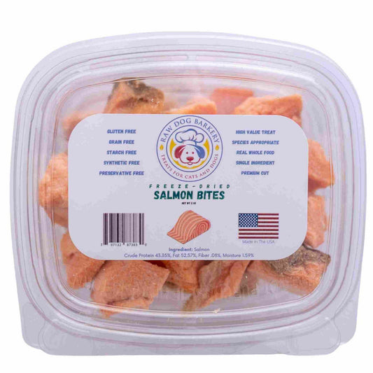Salmon Bites - Freeze Dried