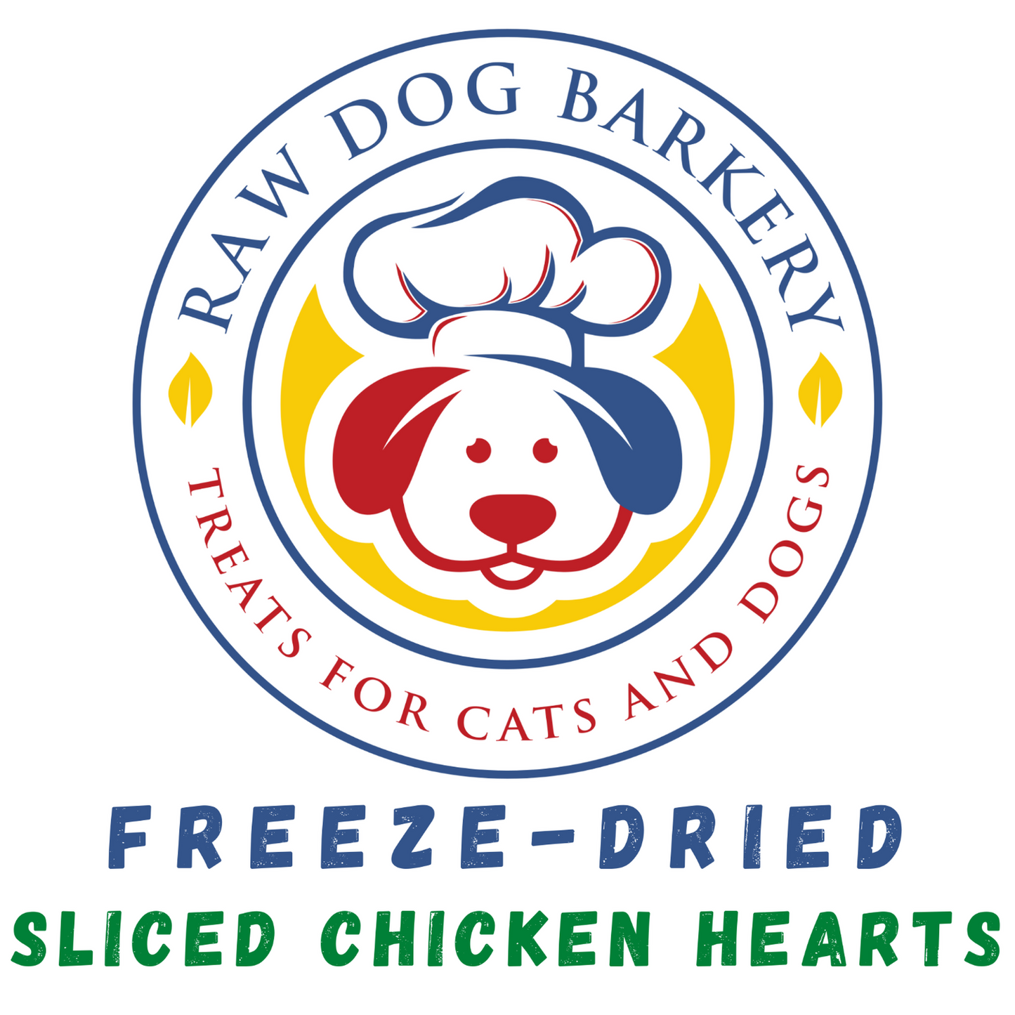 Chicken Hearts Sliced Freeze-Dried